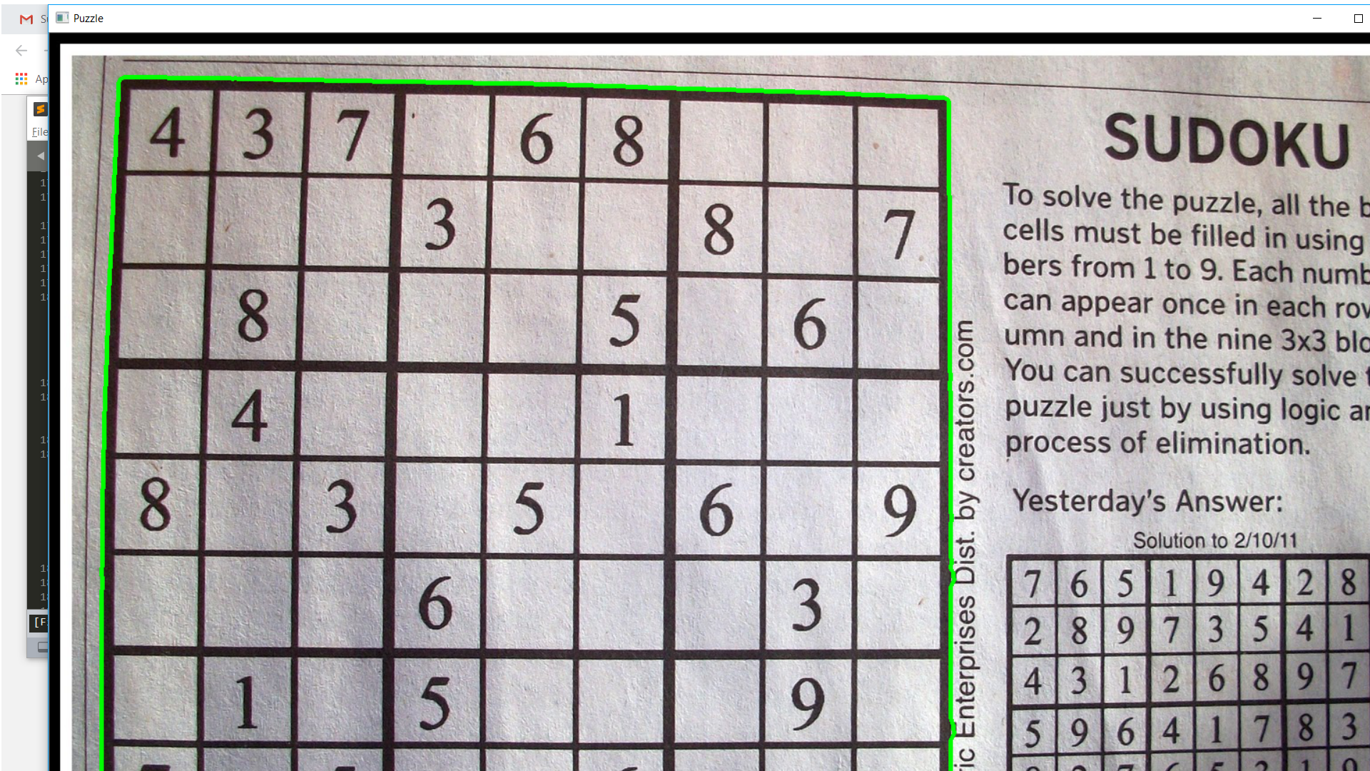 sudoku solver